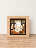 Pumpkin Spice Latte Mini | 5″ × 5″