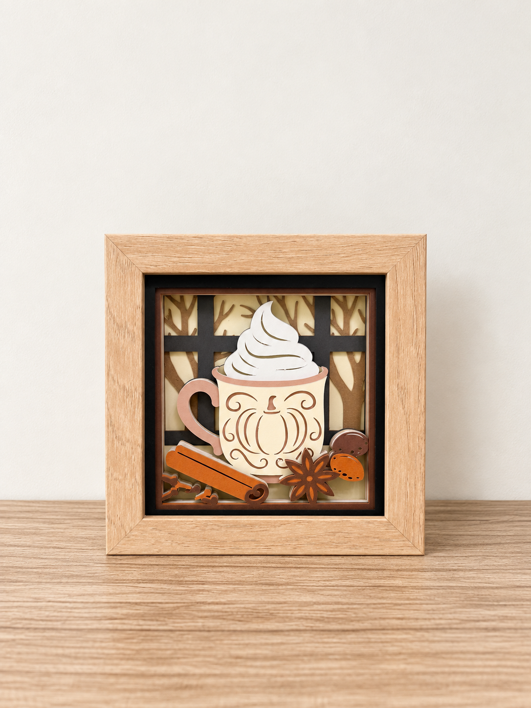 Pumpkin Spice Latte Mini | 5″ × 5″