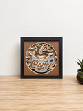 Coffee Time | 8″ × 8″