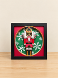 Christmas Nutcracker | 8” × 8”