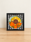 Sunflower & Pumpkins | 8” × 8”
